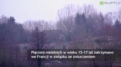 Profanatorzy cmentarza we Francji zatrzymani
