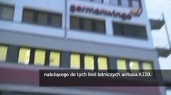 Kwiaty przed siedzibą Germanwings