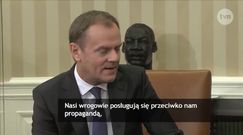 Obama spotkał się z Tuskiem