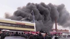 Pożar centrum handlowego w Kazaniu