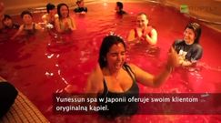 Japońskie spa oferuje kąpiele w alkoholu