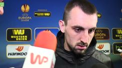 Michał Kucharczyk rozdrażniony po meczu z Ajaksem 