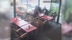 Atak z maczetą w krakowskiej restauracji