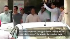 Bollywoodzki gwiazdor skazany za zabójstwo na 5 lat więzienia