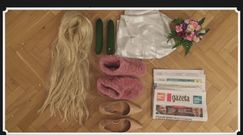 Fijał parodiuje Ogórek? W koszuli nocnej i z ogórkami we włosach