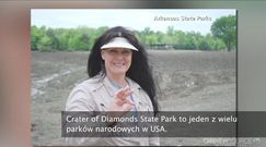 Kobieta znalazła w parku 4-karatowy diament