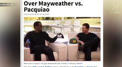 Mark Wahlberg i Diddy założyli się o walkę Mayweathera z Pacquiao