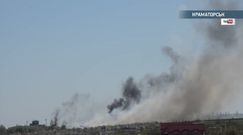 Ostrzelany helikopter w Kramatorsku