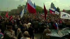 Separatyści w Doniecku świętowali 1 maja