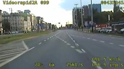 Pijany taksówkarz pędził ponad 100 km/h 