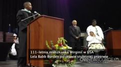 Zrobiła maturę w wieku 111 lat