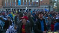 Urugwajczycy świętują wygraną z Anglią