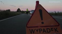 Śmierć motocyklisty pod Kluczborkiem