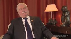 Wałęsa o USA dla CNN