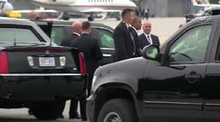 Barack Obama odleciał do Brukseli 