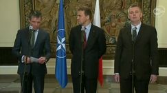'NATO stoi ramię w ramię z Polską'