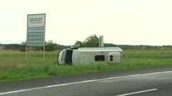 Wypadek busa na Mazowszu