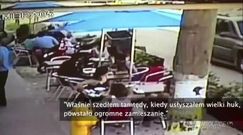 Kierowca wjechał w ludzi.