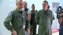 Kamil Stoch przeleciał się F16