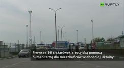 Rosyjski konwój utknął na granicy