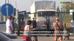 'Biały konwój' wraca do Rosji