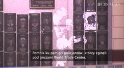 Dewastacja pomnika ku czci policjantów z WTC