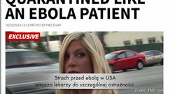 Tori Spelling z podejrzeniem eboli