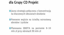 Grupa CD Projekt wczoraj, dziś i jutro