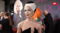 Drag queen Himera na premierze "Królowej" Netfliksa