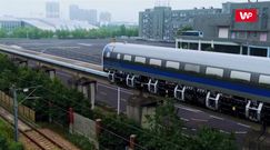 Chiński pociąg magnetyczny. Przekracza prędkość 600 km/h