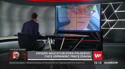 Edukacja. Wiceszef ZNP: "Zawiedliśmy się na żonie prezydenta