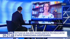 Klienci powoli wracają do galerii handlowych. "Ludzie to lubią"