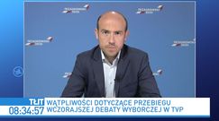 Debata prezydencka w TVP. Borys Budka odpiera zarzuty ws. sondy. "Umysł osób z TVP to umysł botów"