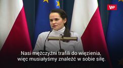 Swiatłana Cichanouska w Polsce. Wzruszające słowa o mężu. "Zrobiłam to z miłości"