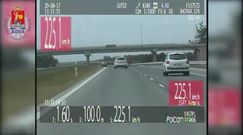 225 km/h na ausotradzie A2. Kierowca wyprzedził nieoznakowany radiowóz