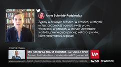 Zuzanna Rudzińska-Bluszcz, kandydatka RPO odniosła się do słów Anny Schmidt-Rodziewicz
