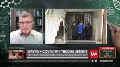 Dr Paweł Grzesiowski o jesiennych infekcjach u uczniów. Leczyć gorączkę i katar na własną rękę?