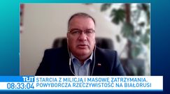 Wybory na Białorusi. Andrzej Dera: sytuacja przypomina polski Sierpień '80