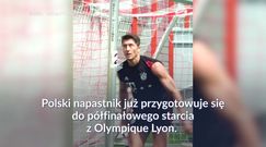 #dziejesiewsporcie: Robert Lewandowski szlifuje kolejny element gry przed półfinałem Ligi Mistrzów