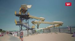 Zjeżdżalnia-widmo we Władysławowie. Ruina szpeci nadmorską plażę