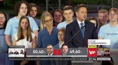 Wyniki wyborów prezydenckich 2020. Przemówienie Rafała Trzaskowskiego. "Po pierwsze: wygramy"