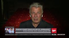 Emilian Kamiński o powrocie teatrów do pracy. Wciąż nie brakuje problemów