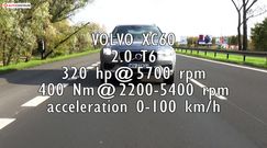 Volvo XC60 2.0 T6 320 KM (AT) - pomiar przyspieszenia i elastyczności