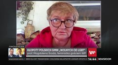 Magdalena Środa o strefach wolnych od LGBT. "Pomysł jest absolutnym skandalem"