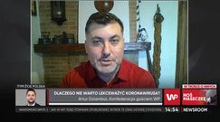 Artur Dziambor, poseł Konfederacji o zakażeniu koronawirusem (WIDEO)