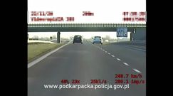 Pijany jechał 248 km/h. Policjanci z grupy Speed zapobiegli tragedii