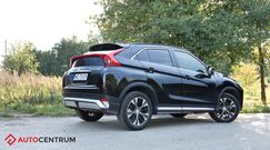 Mitsubishi Eclipse Cross w piasku - porównanie ośki z S-AWC