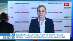 Barbara Nowacka oburzona słowami europosłanki PiS Elżbiety Kruk w PE