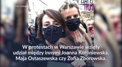 Gwiazdy wspierają protesty kobiet