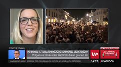 Kto jest winny za obecną sytuację i protest? Małgorzata Trzaskowska nie ma wątpliwości